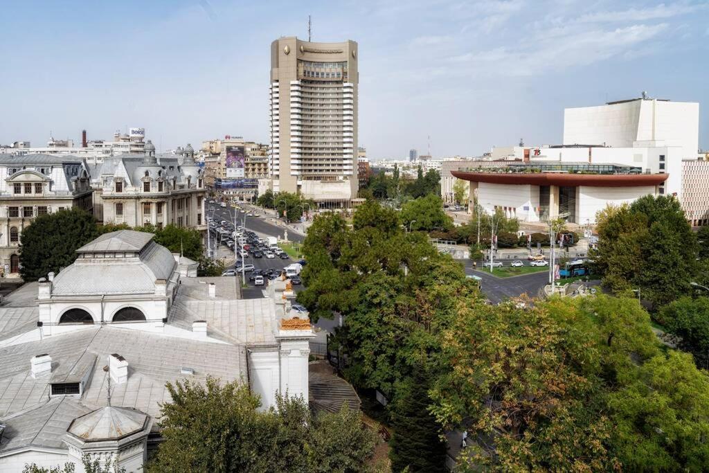Luxurious Huge Flat With Large Terrace Apartment Bucharest Exterior photo